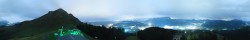 Archiv Foto Webcam St. Johann/Tirol: Blick von der Bergstation Harschbichl 01:00