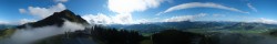 Archiv Foto Webcam St. Johann/Tirol: Blick von der Bergstation Harschbichl 15:00