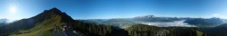 Archiv Foto Webcam St. Johann/Tirol: Blick von der Bergstation Harschbichl 07:00