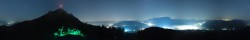Archiv Foto Webcam St. Johann/Tirol: Blick von der Bergstation Harschbichl 01:00