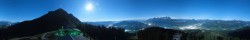 Archiv Foto Webcam St. Johann/Tirol: Blick von der Bergstation Harschbichl 23:00