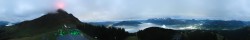 Archiv Foto Webcam St. Johann/Tirol: Blick von der Bergstation Harschbichl 03:00
