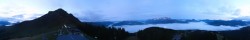Archiv Foto Webcam St. Johann/Tirol: Blick von der Bergstation Harschbichl 06:00