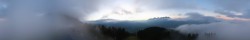 Archiv Foto Webcam St. Johann/Tirol: Blick von der Bergstation Harschbichl 17:00