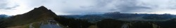 Archiv Foto Webcam St. Johann/Tirol: Blick von der Bergstation Harschbichl 07:00