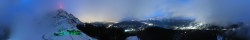 Archiv Foto Webcam St. Johann/Tirol: Blick von der Bergstation Harschbichl 05:00
