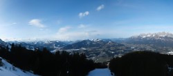 Archiv Foto Webcam St. Johann/Tirol: Blick von der Bergstation Harschbichl 10:00