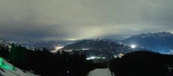 Archiv Foto Webcam St. Johann/Tirol: Blick von der Bergstation Harschbichl 03:00