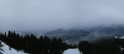 Archiv Foto Webcam St. Johann/Tirol: Blick von der Bergstation Harschbichl 14:00