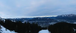 Archiv Foto Webcam St. Johann/Tirol: Blick von der Bergstation Harschbichl 07:00