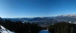 Archiv Foto Webcam St. Johann/Tirol: Blick von der Bergstation Harschbichl 11:00