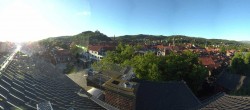 Archiv Foto Webcam Wernigerode - Bick über die Altstadt 05:00