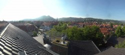 Archiv Foto Webcam Wernigerode - Bick über die Altstadt 07:00