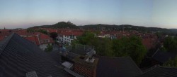 Archiv Foto Webcam Wernigerode - Bick über die Altstadt 19:00