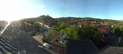 Archiv Foto Webcam Wernigerode - Bick über die Altstadt 05:00