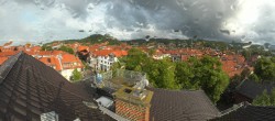 Archiv Foto Webcam Wernigerode - Bick über die Altstadt 17:00