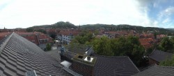 Archiv Foto Webcam Wernigerode - Bick über die Altstadt 09:00