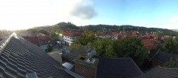 Archiv Foto Webcam Wernigerode - Bick über die Altstadt 05:00
