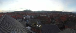 Archiv Foto Webcam Wernigerode - Bick über die Altstadt 07:00