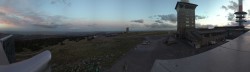 Archiv Foto Webcam Wernigerode - Ausblick vom Brocken 19:00