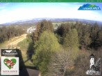 Archived image Webcam Oberweissbach - View from Froebelturm Restaurant 07:00