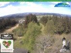 Archived image Webcam Oberweissbach - View from Froebelturm Restaurant 11:00