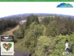Archived image Webcam Oberweissbach - View from Froebelturm Restaurant 11:00