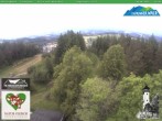Archived image Webcam Oberweissbach - View from Froebelturm Restaurant 13:00