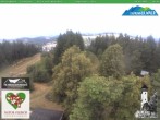 Archived image Webcam Oberweissbach - View from Froebelturm Restaurant 09:00