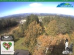 Archived image Webcam Oberweissbach - View from Froebelturm Restaurant 11:00