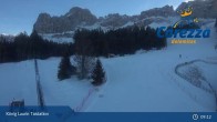 Archived image Webcam Welschnofen: View chair Lift King Laurin 03:00