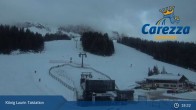 Archived image Webcam Welschnofen: View chair Lift King Laurin 00:00
