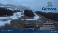 Archived image Webcam Welschnofen: View chair Lift King Laurin 02:00