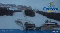 Archived image Webcam Welschnofen: View chair Lift King Laurin 04:00