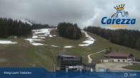 Archived image Webcam Welschnofen: View chair Lift King Laurin 14:00