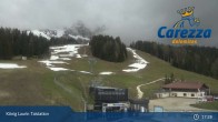 Archived image Webcam Welschnofen: View chair Lift King Laurin 16:00