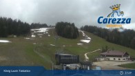 Archived image Webcam Welschnofen: View chair Lift King Laurin 16:00