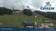 Archived image Webcam Welschnofen: View chair Lift King Laurin 10:00