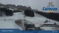 Archived image Webcam Welschnofen: View chair Lift King Laurin 12:00