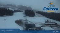 Archived image Webcam Welschnofen: View chair Lift King Laurin 16:00