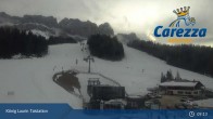 Archived image Webcam Welschnofen: View chair Lift King Laurin 08:00