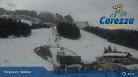 Archived image Webcam Welschnofen: View chair Lift King Laurin 12:00