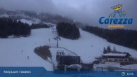 Archived image Webcam Welschnofen: View chair Lift King Laurin 02:00