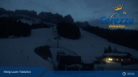 Archived image Webcam Welschnofen: View chair Lift King Laurin 06:00