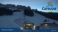 Archived image Webcam Welschnofen: View chair Lift King Laurin 06:00