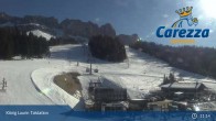 Archived image Webcam Welschnofen: View chair Lift King Laurin 10:00