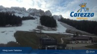 Archived image Webcam Welschnofen: View chair Lift King Laurin 06:00