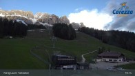 Archiv Foto Webcam Welschnofen: Sesselbahn König Laurin 18:00