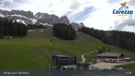 Archived image Webcam Welschnofen: View chair Lift King Laurin 10:00