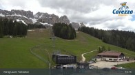 Archived image Webcam Welschnofen: View chair Lift King Laurin 12:00